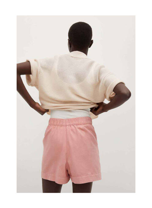 Short rose MANGO pour femme