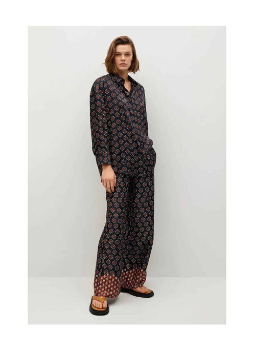 Pantalon flare noir MANGO femme