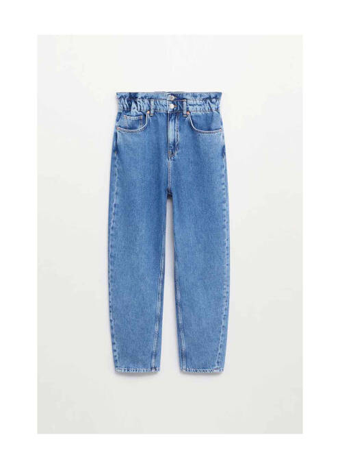 Jean coupe Mom bleu MANGO femme