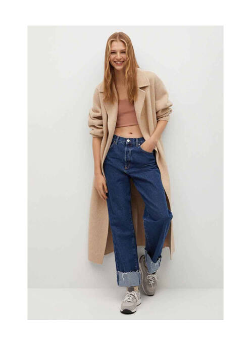Débardeur marron MANGO pour femme
