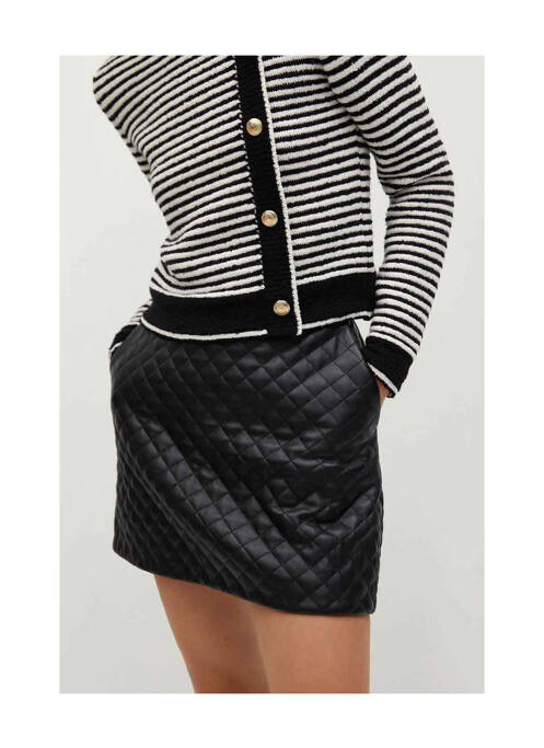 Jupe courte noir MANGO femme