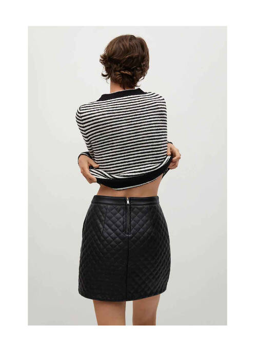 Jupe courte noir MANGO femme
