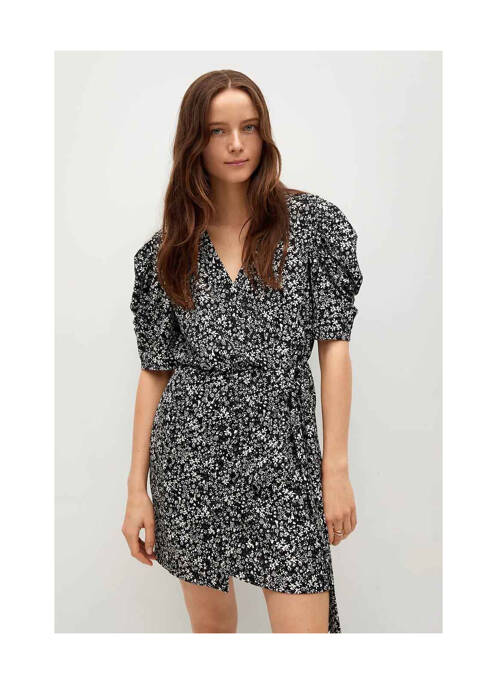 Robe courte noir MANGO femme