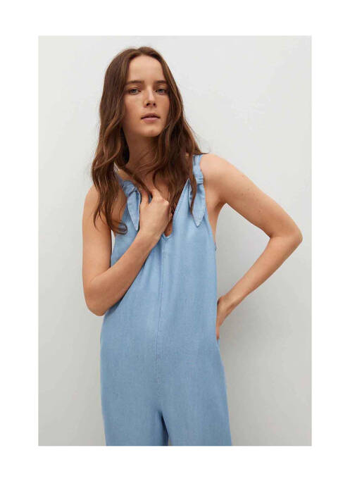 Combi-pantalon bleu MANGO pour femme