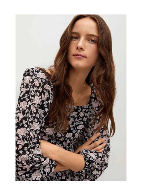 Robe courte noir MANGO femme