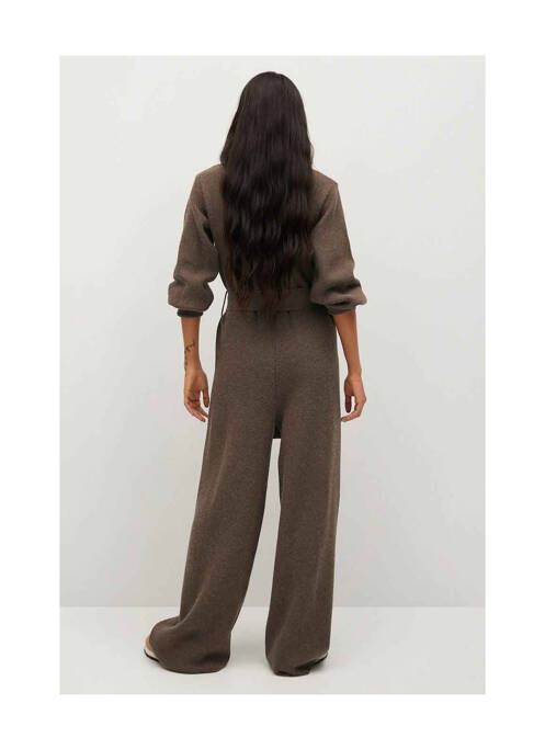 Combi-pantalon marron MANGO pour femme