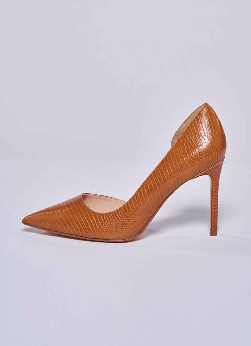 Escarpins marron MANGO femme