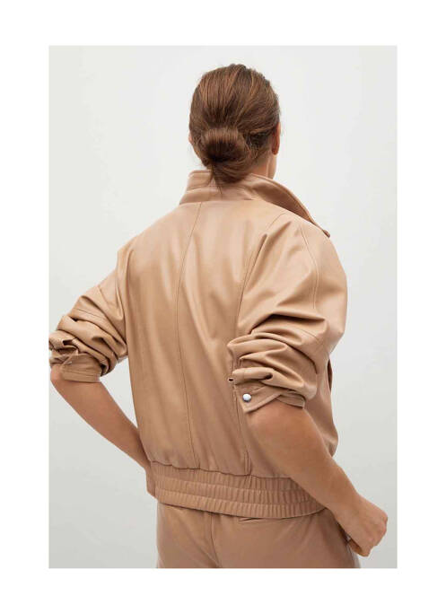 Veste casual beige MANGO pour femme