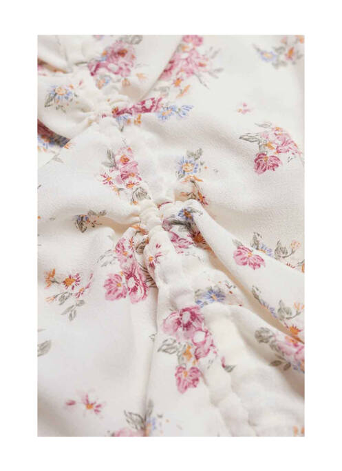 Top blanc MANGO pour femme