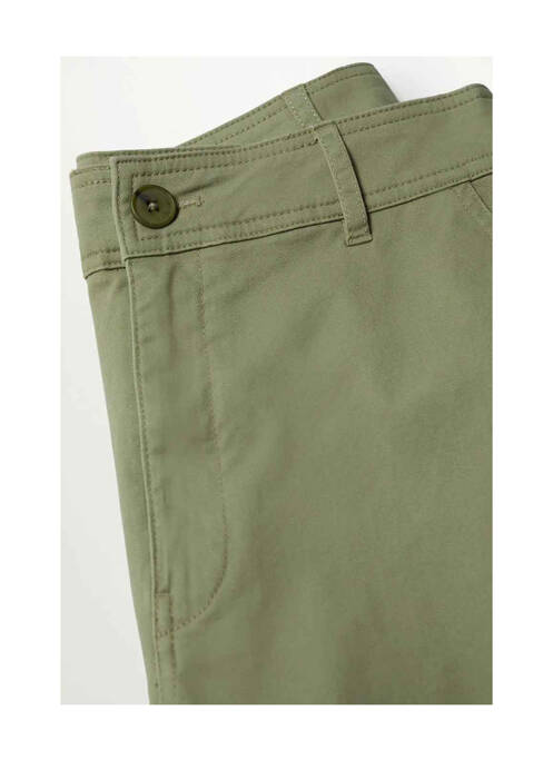 Pantalon flare beige MANGO femme