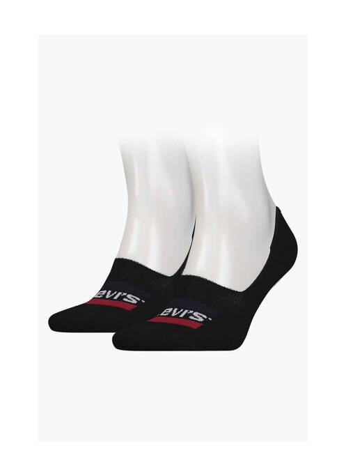 Chaussettes noir LEVIS homme