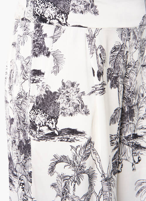 Pantalon flare beige SENS UNIQ pour femme