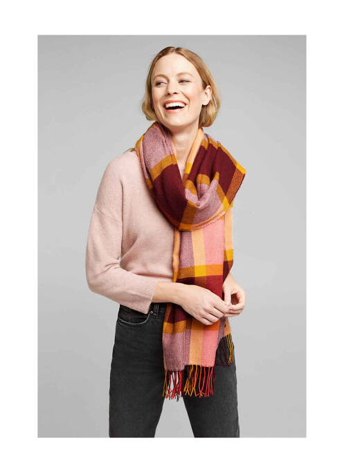 Echarpe rouge ESPRIT femme