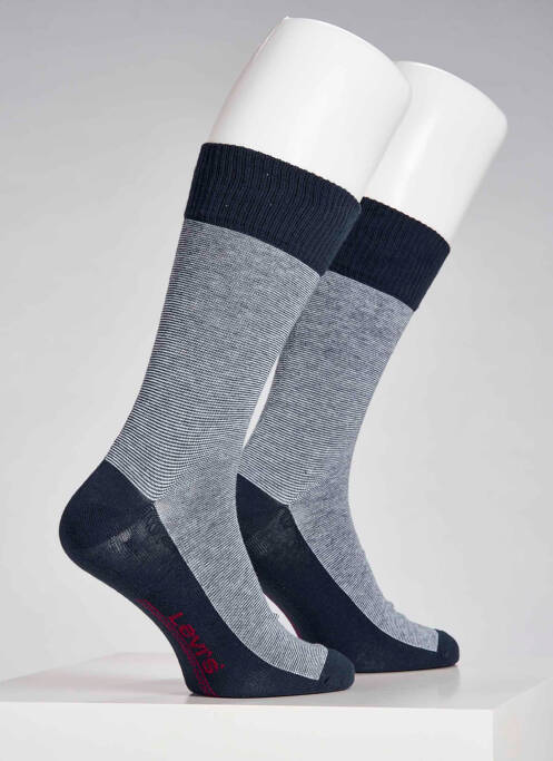 Chaussettes bleu LEVIS homme