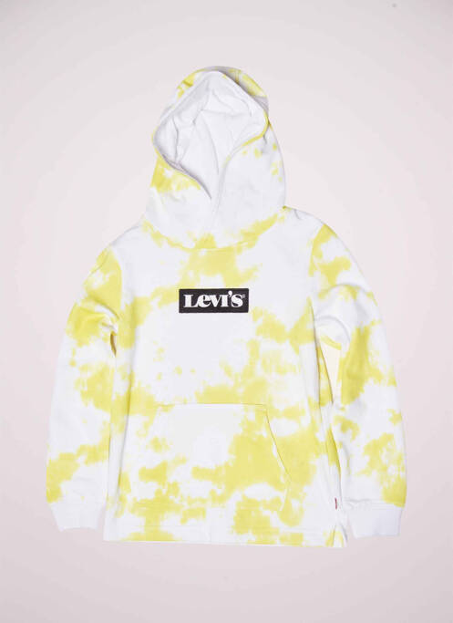 Sweat-shirt à capuche jaune LEVIS pour garçon