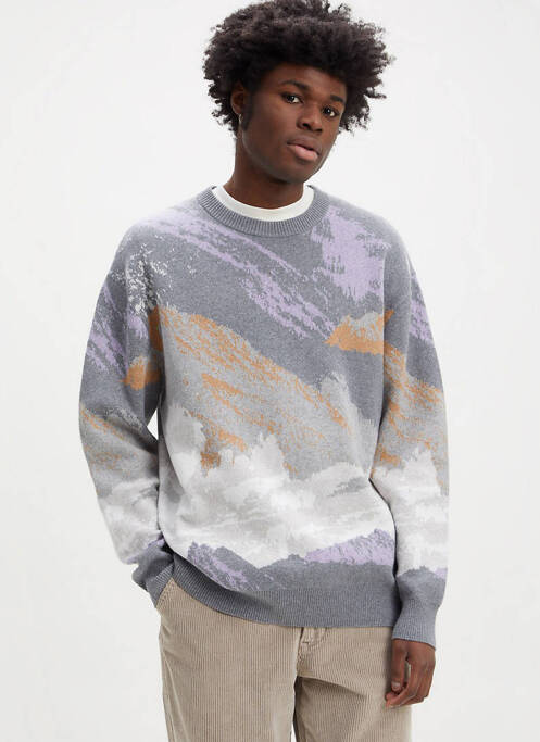 Sweat-shirt beige LEVIS pour homme