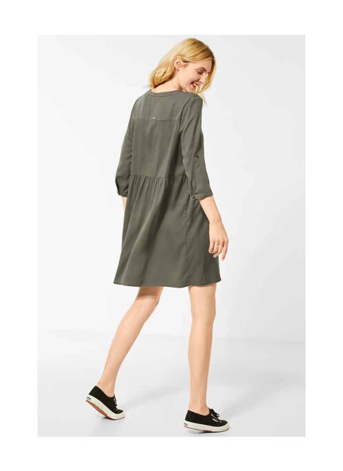 Robe longue vert STREET ONE femme