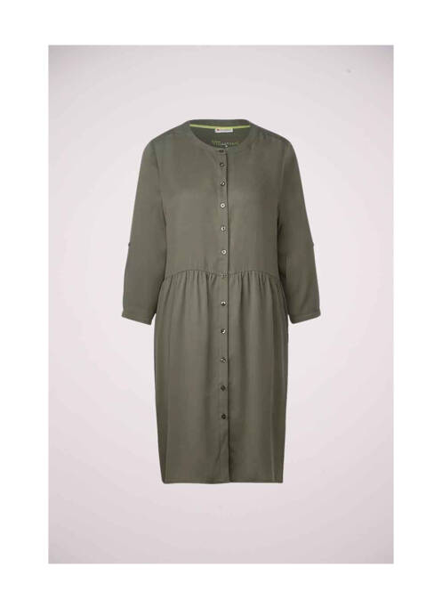 Robe longue vert STREET ONE femme