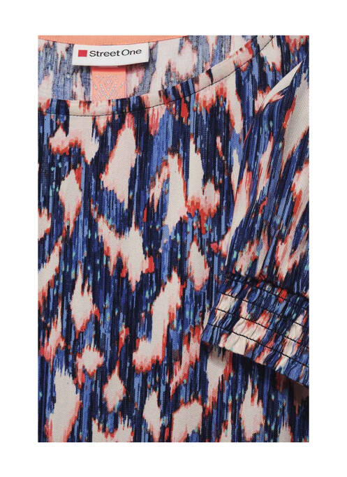 Robe courte bleu STREET ONE pour femme