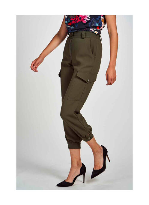 Pantalon cargo noir KOCCA pour femme