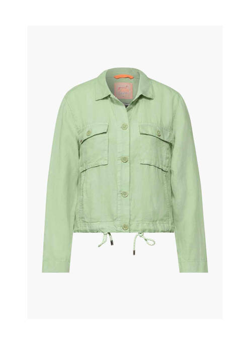 Veste casual vert STREET ONE pour femme
