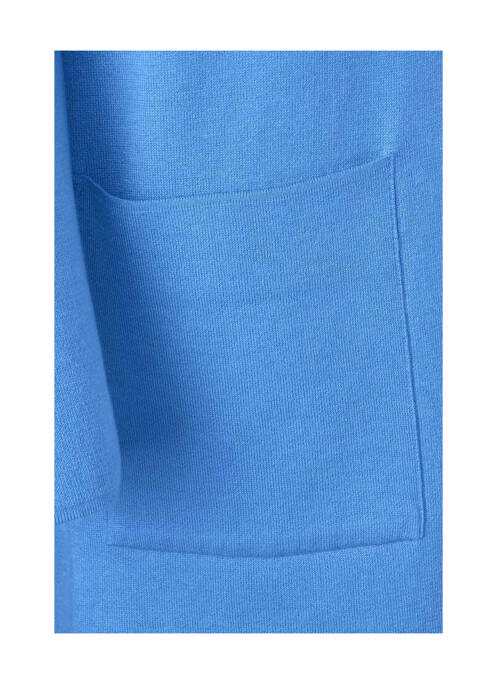 Gilet manches longues bleu STREET ONE pour femme