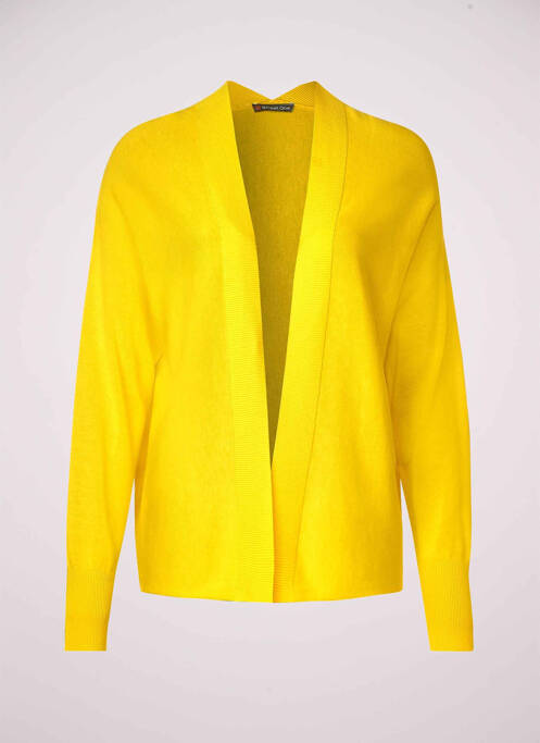 Gilet manches longues jaune STREET ONE pour femme
