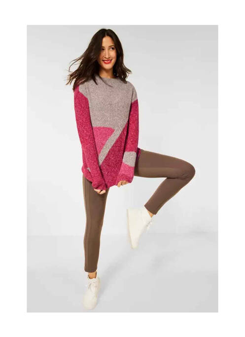 Pull rouge STREET ONE pour femme
