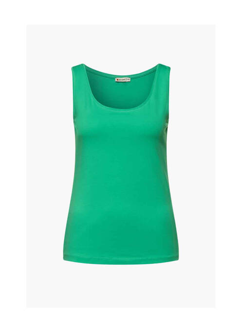 Top vert STREET ONE pour femme