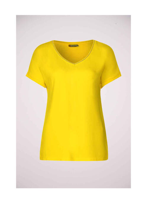 T-shirt jaune STREET ONE pour femme