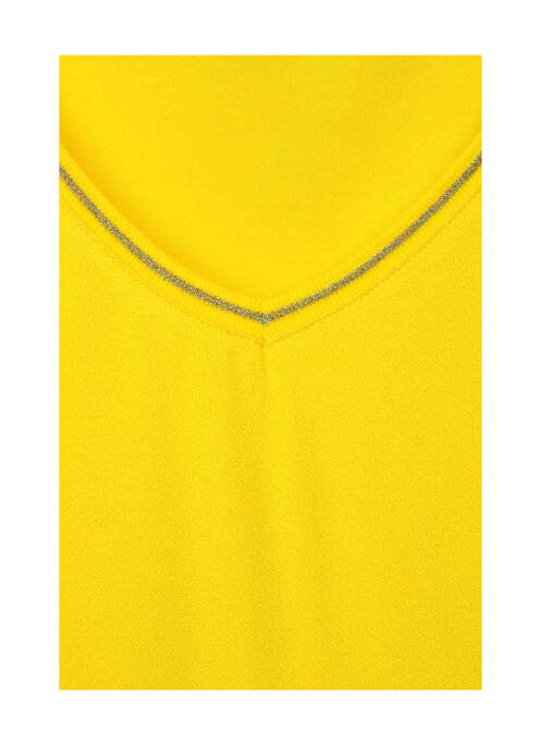T-shirt jaune STREET ONE pour femme