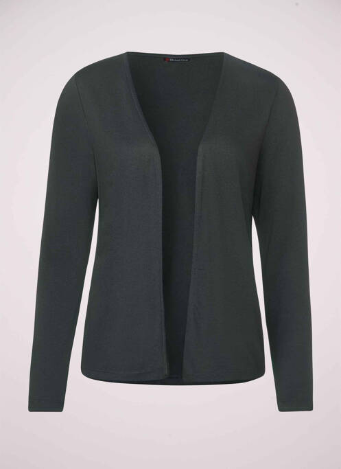 Gilet manches longues vert STREET ONE pour femme