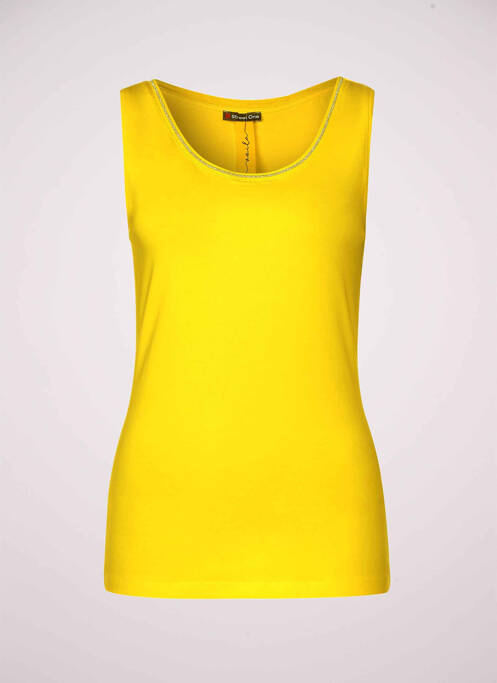 T-shirt jaune STREET ONE pour femme