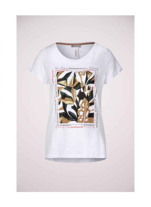 T-shirt blanc STREET ONE pour femme