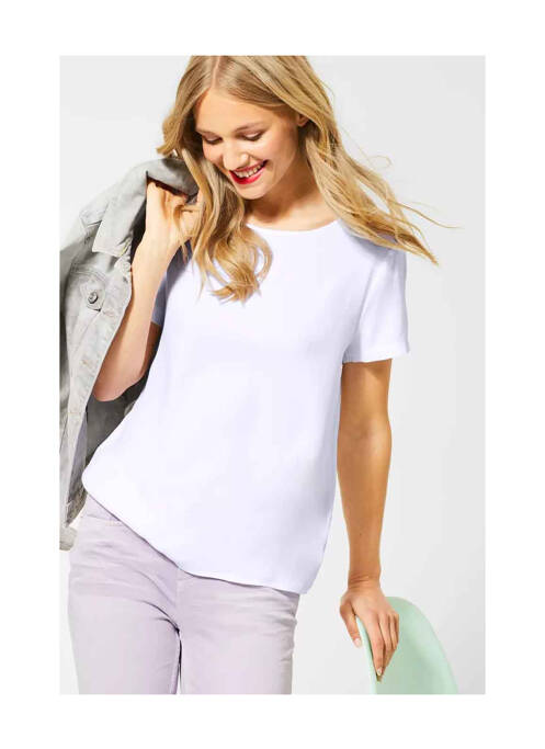 T-shirt blanc STREET ONE pour femme
