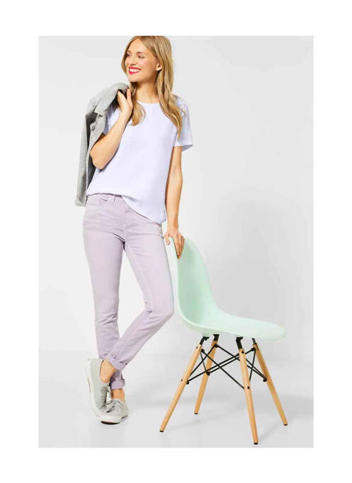 T-shirt blanc STREET ONE pour femme