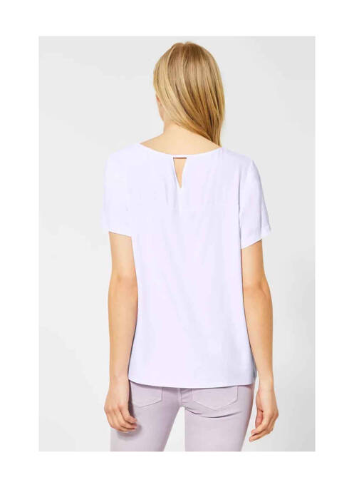 T-shirt blanc STREET ONE pour femme