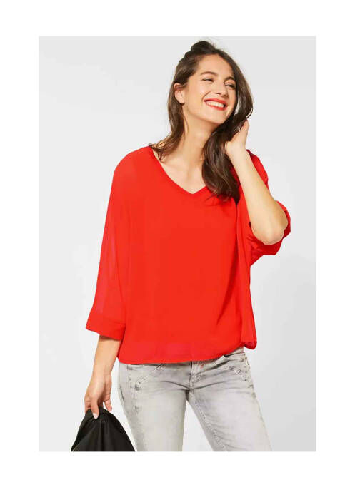 Chemisier orange STREET ONE pour femme