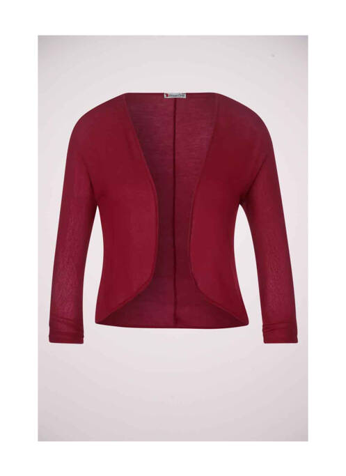 Gilet manches longues rouge STREET ONE pour femme