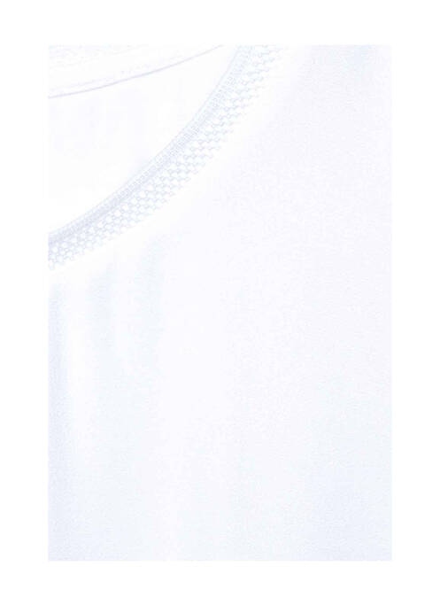 Top blanc STREET ONE pour femme