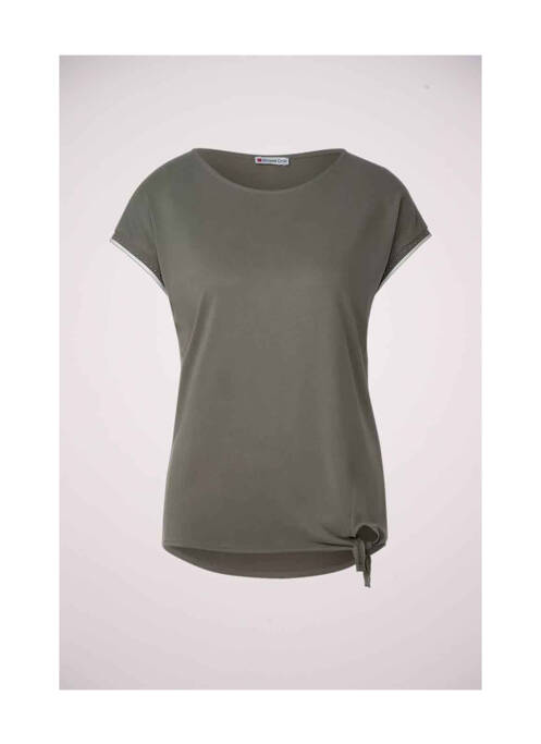 T-shirt vert STREET ONE pour femme