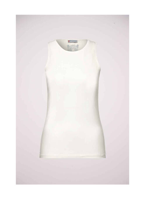 Top blanc STREET ONE pour femme