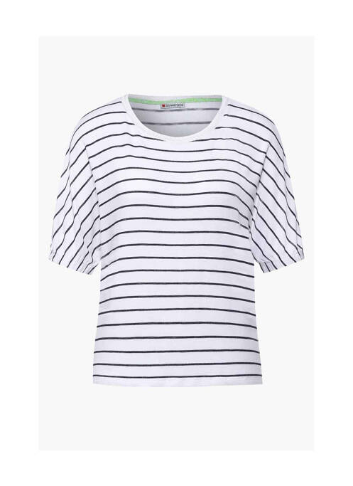 T-shirt blanc STREET ONE pour femme