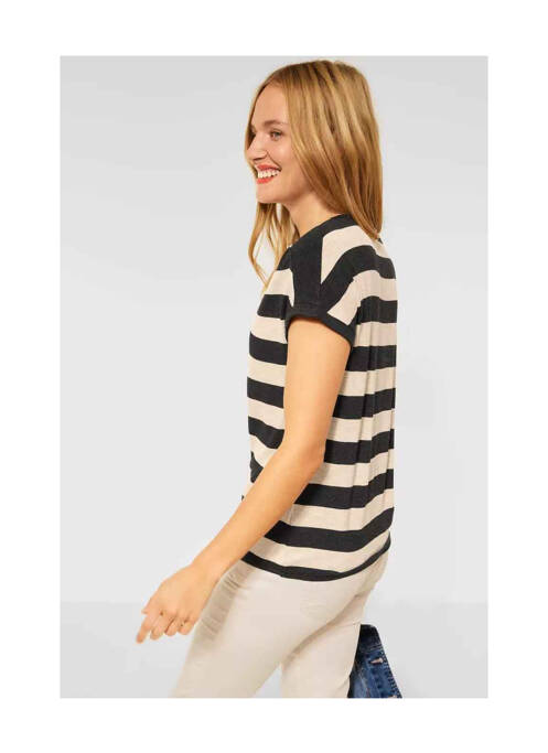 T-shirt gris STREET ONE pour femme