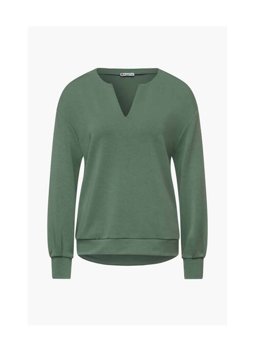Top vert STREET ONE pour femme