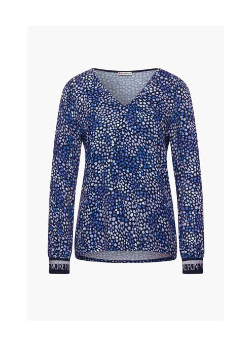 T-shirt bleu STREET ONE pour femme