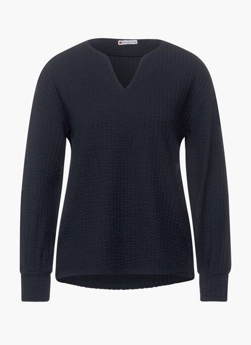 Top bleu STREET ONE pour femme