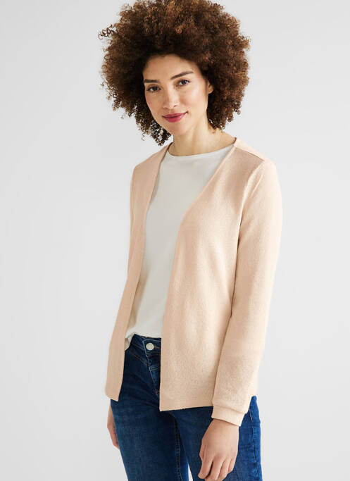 Gilet manches longues bleu STREET ONE pour femme