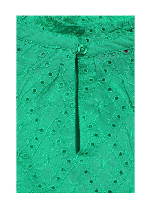 Top vert STREET ONE pour femme
