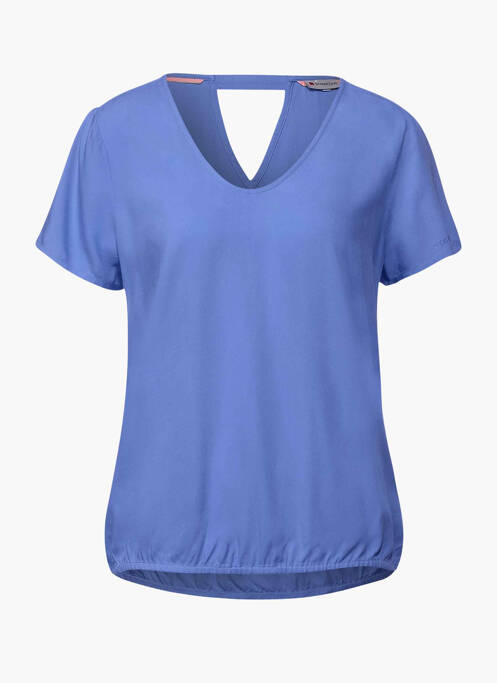 Top bleu STREET ONE pour femme